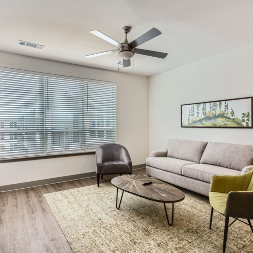 The Metropolitan Apartments Living Area